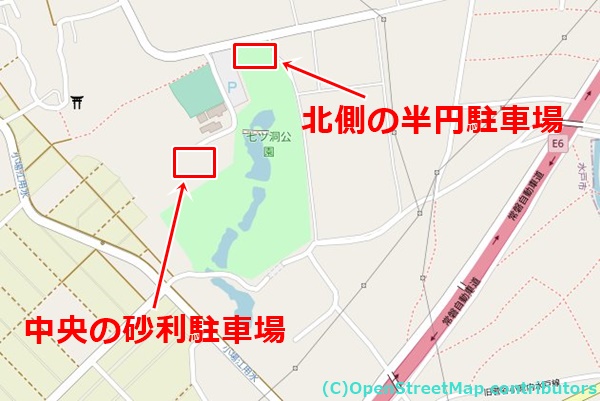 七ッ洞公園の女装子さん待ち合わせMAP