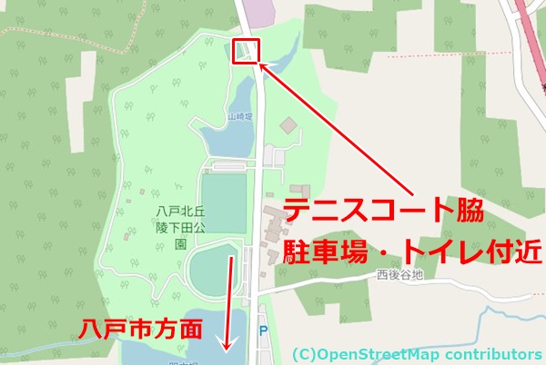 下田公園の女装子さん待ち合わせMAP