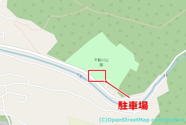 不動川公園の女装子さん待ち合わせMAP