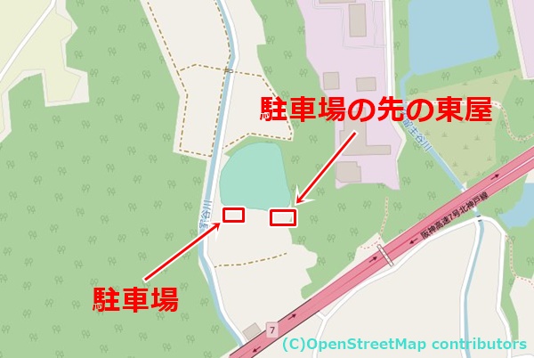 伊川谷公園の女装子さん待ち合わせMAP