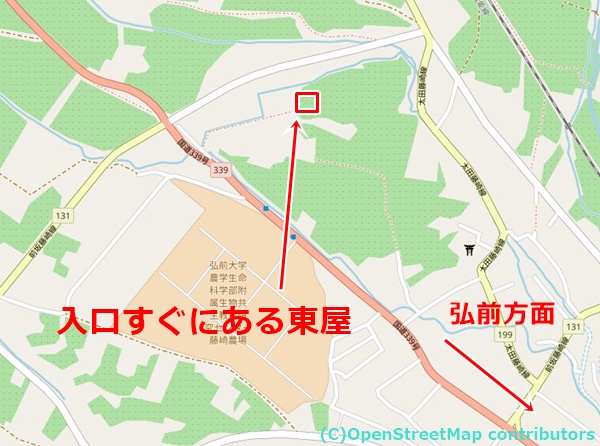 唐糸御前史跡公園の女装子さん待ち合わせMAP