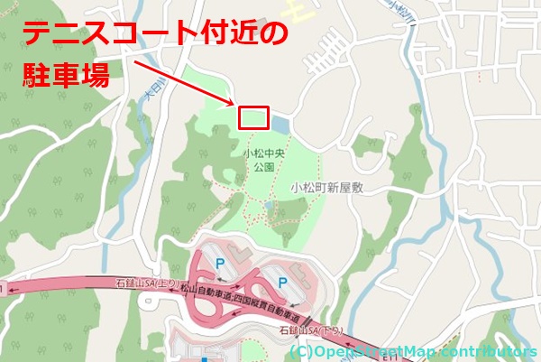 小松中央公園の女装子さん待ち合わせMAP