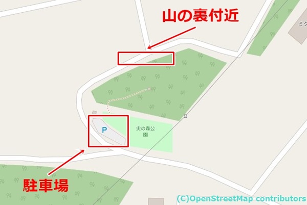 尖の森公園の女装子さん待ち合わせ場所