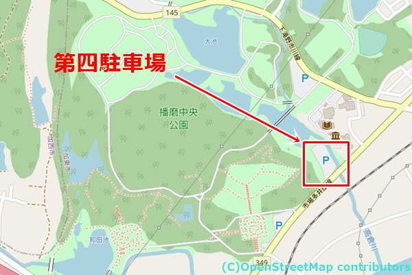 播磨中央公園の女装子さん待ち合わせMAP