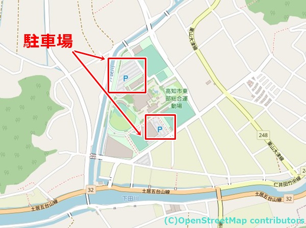 東部総合運動場野球場の女装子さん待ち合わせMAP