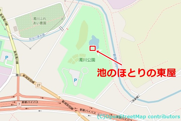 濁川公園の女装子さん待ち合わせMAP