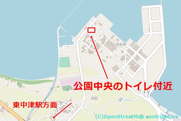 田尻ファミリー公園の女装子さん待ち合わせMAP