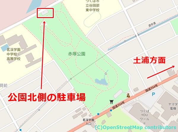 赤塚公園の女装子さん待ち合わせMAP
