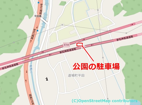 道場町公園の女装子さん待ち合わせMAP