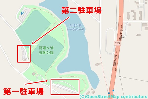 阿漕ヶ浦公園の女装子さん待ち合わせMAP