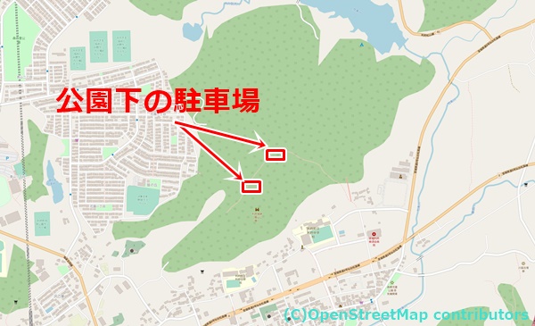 館山公園の女装子さん待ち合わせMAP