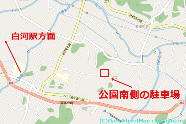 鶴子山公園の女装子さん待ち合わせMAP